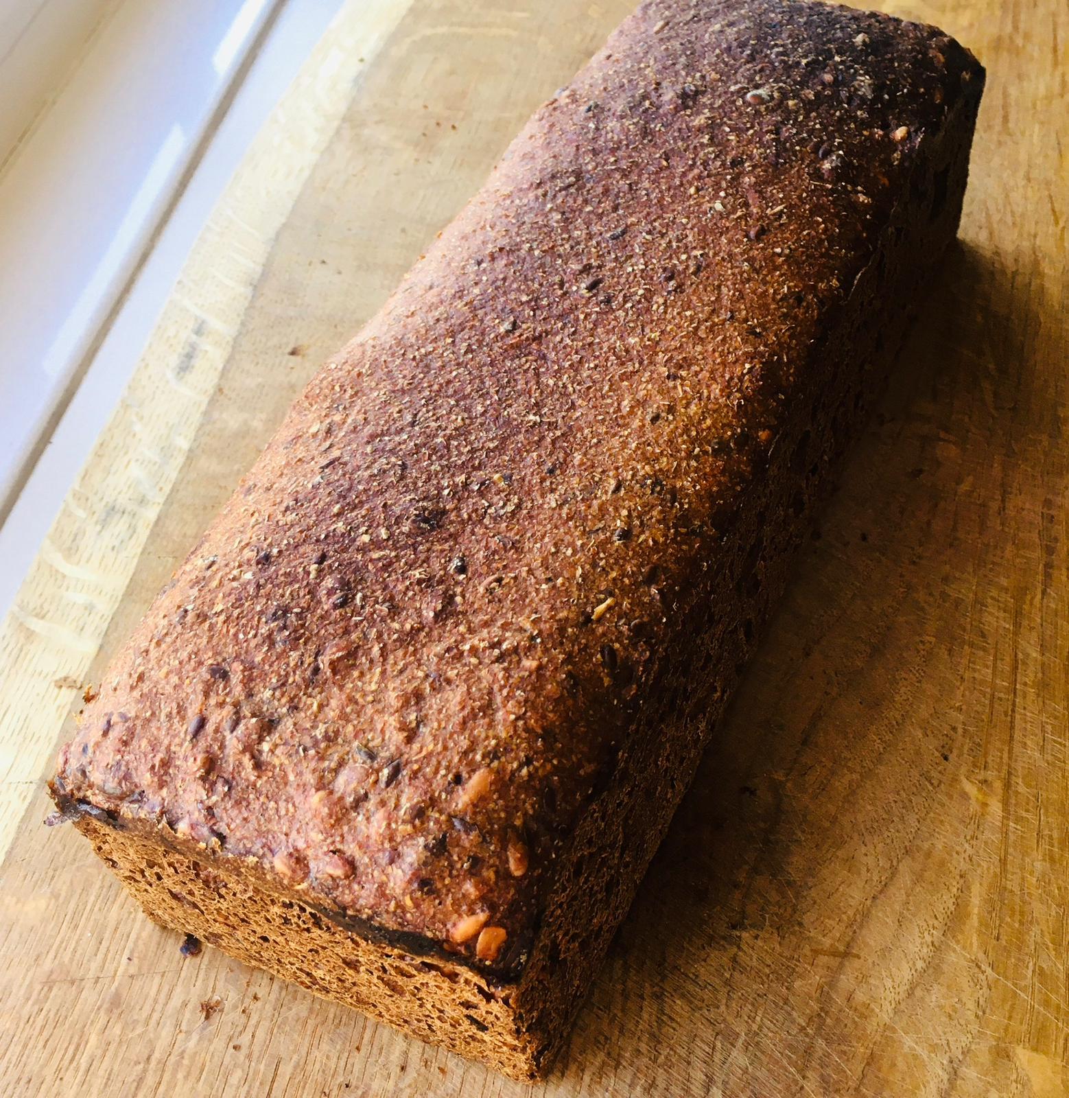 Traditional Danish rye bread